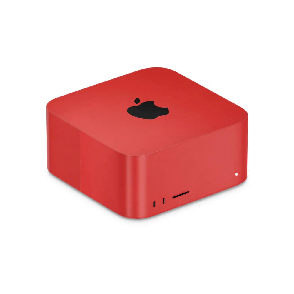 Mac studio matte red skin | wrapitskin