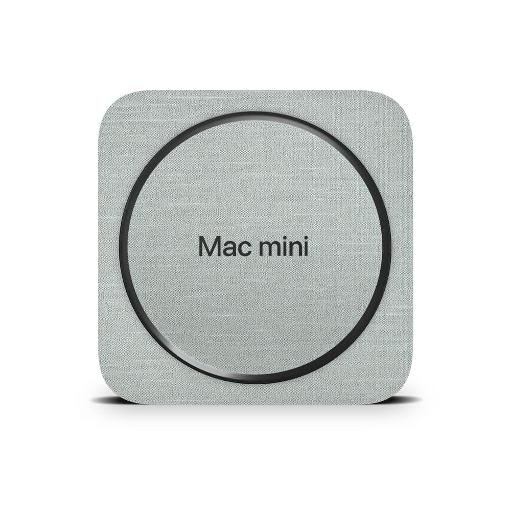 Mac mini m1 linen cyan skin | wrapitskin