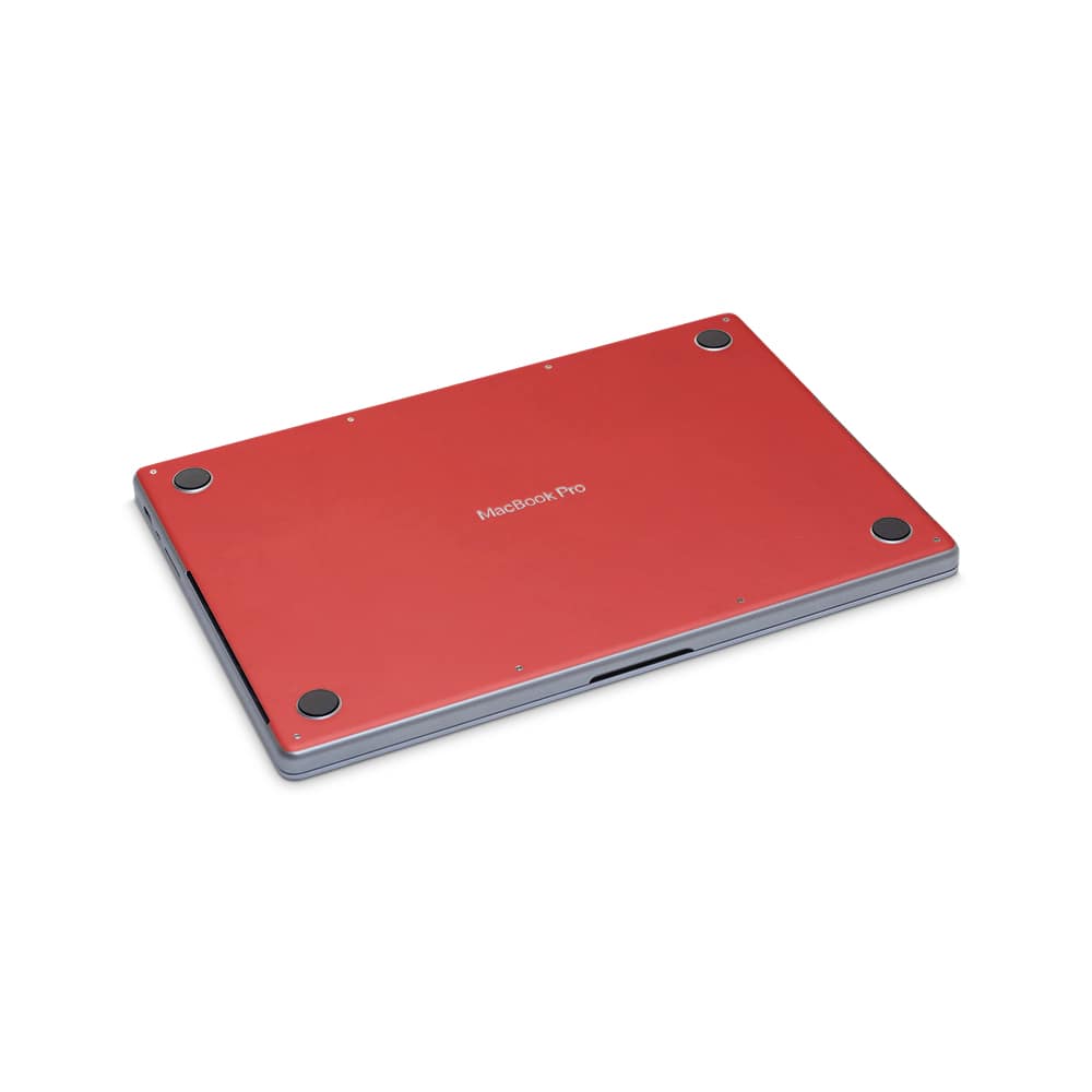 Macbook pro 16'' (m2,2023) matte red skin | wrapitskin