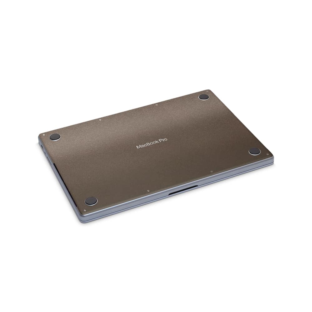 Macbook pro 16'' (m1,2021) matte brown metallic skin | wrapitskin