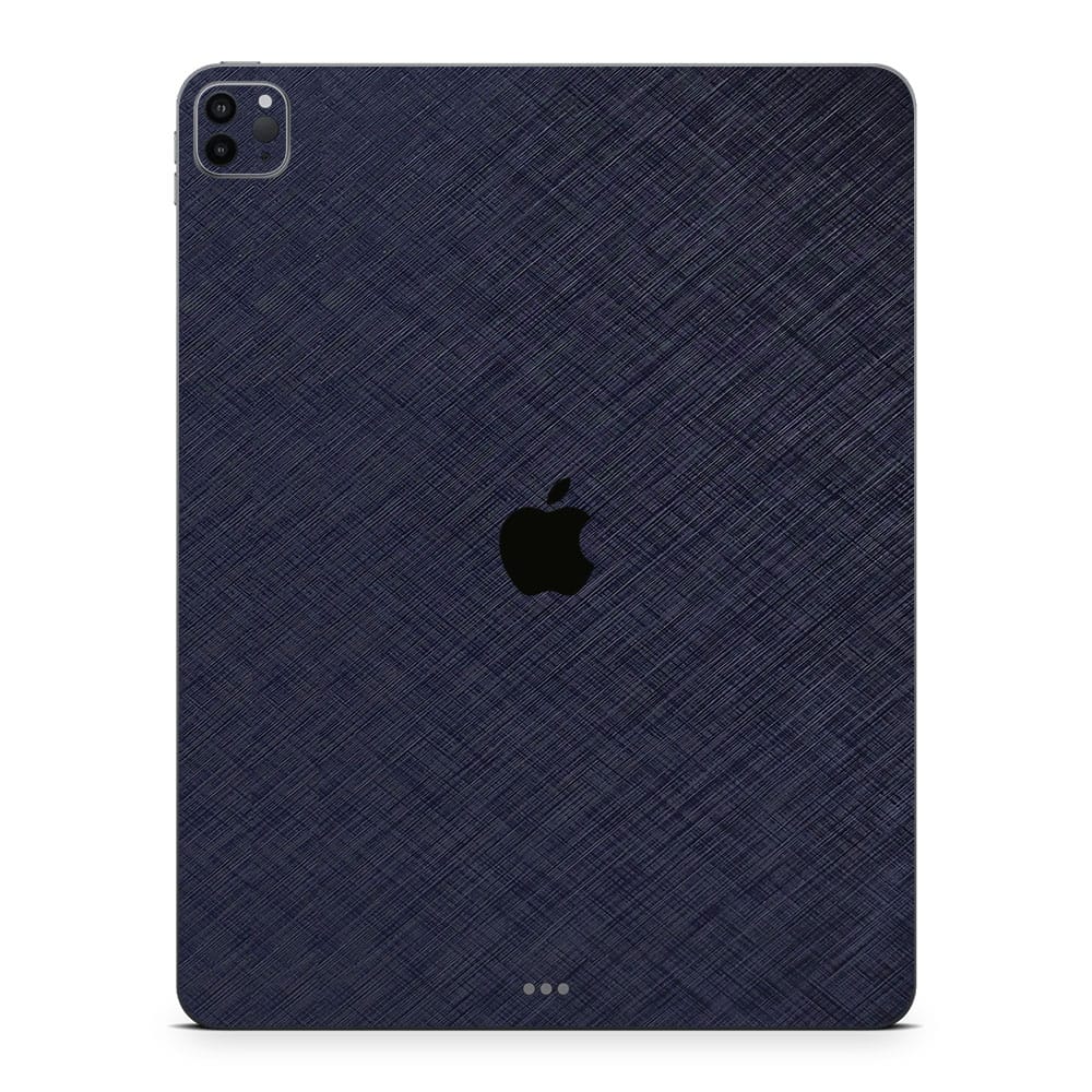 Ipad pro 12. 9'' (gen 6,2022) cross metal blue skin | wrapitskin