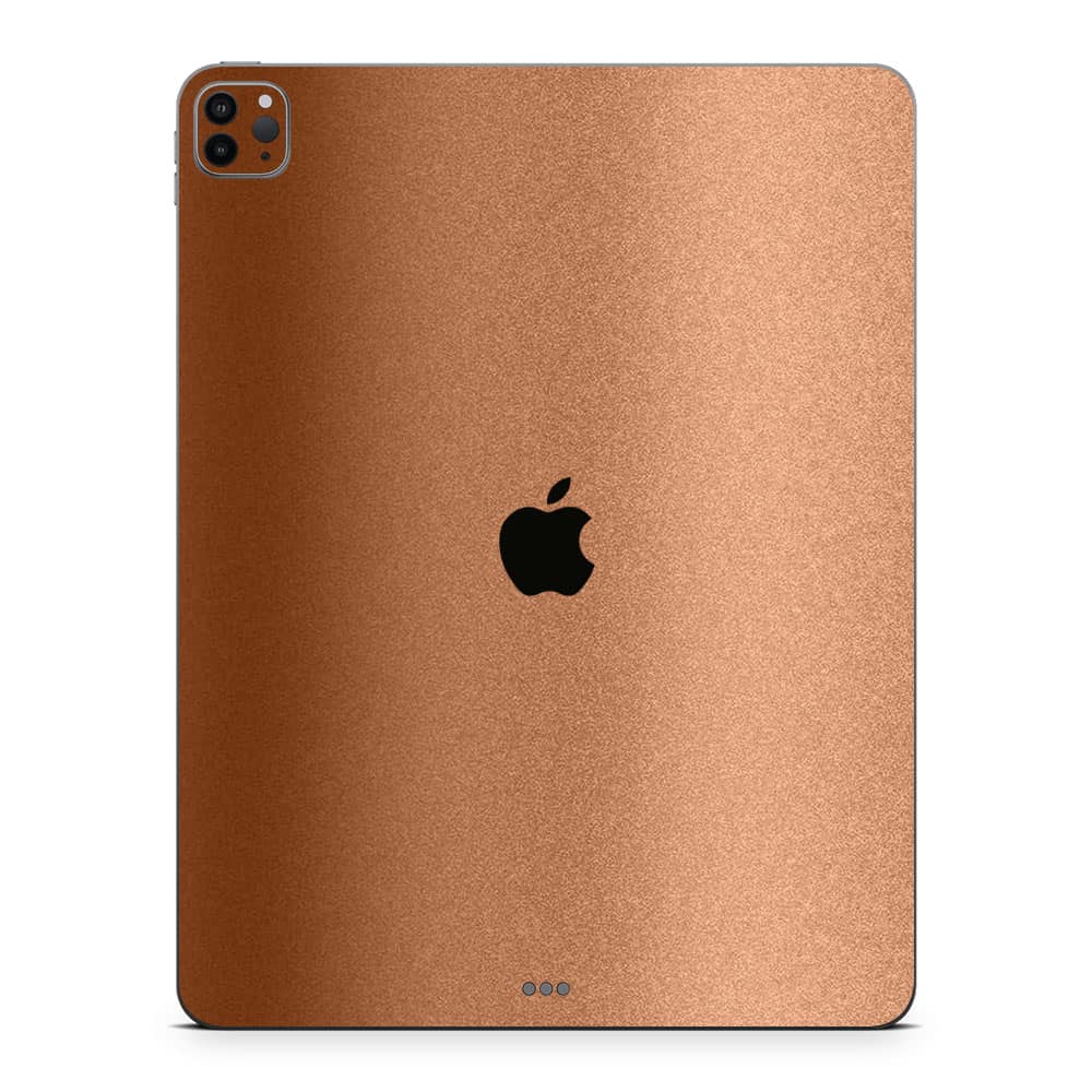 Ipad pro 12. 9'' (gen 5,2021) matte copper metallic skin | wrapitskin