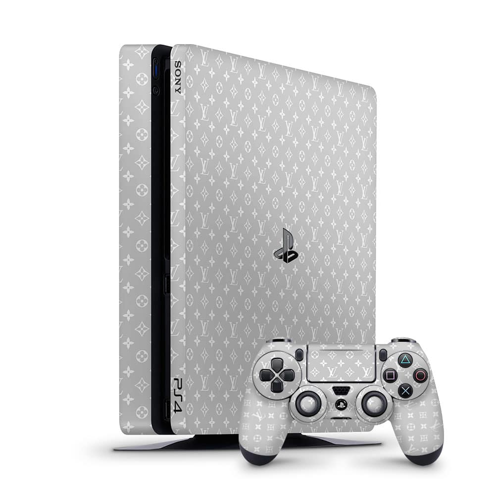 Playstation 4 slim lv luxe art skin wrapitskin