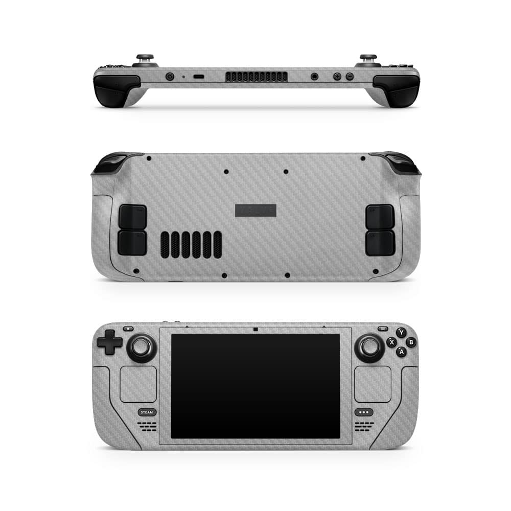 Steam deck carbon fiber gray skin | wrapitskin