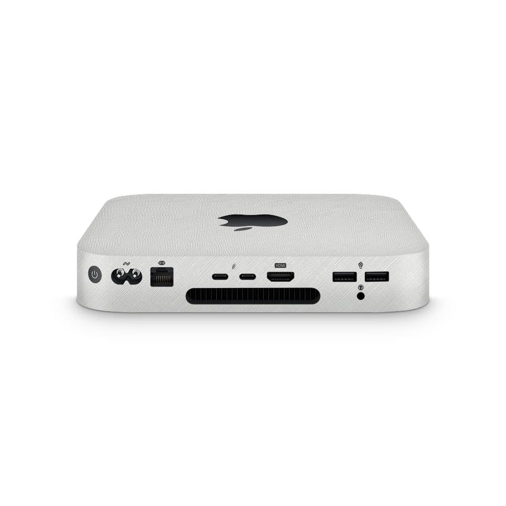 Mac mini m1 cross metal white skin | wrapitskin