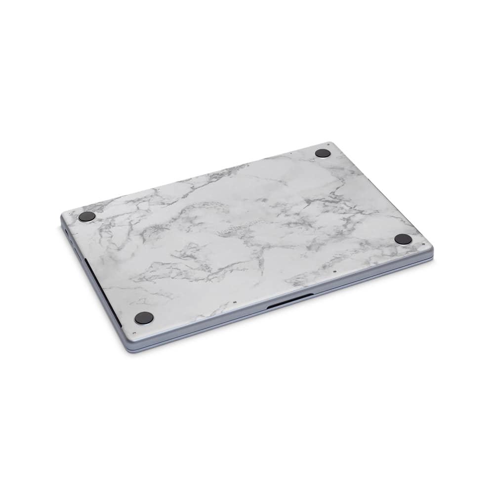 Macbook pro 14'' (2021) marble white skin | wrapitskin