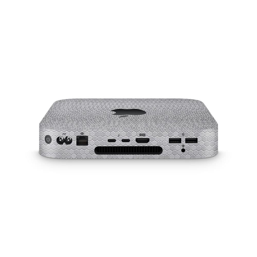 Mac mini m1 honeycomb silver skin | wrapitskin