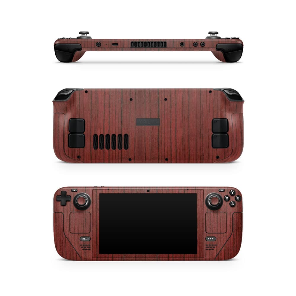 Steam deck padauk wood skin | wrapitskin