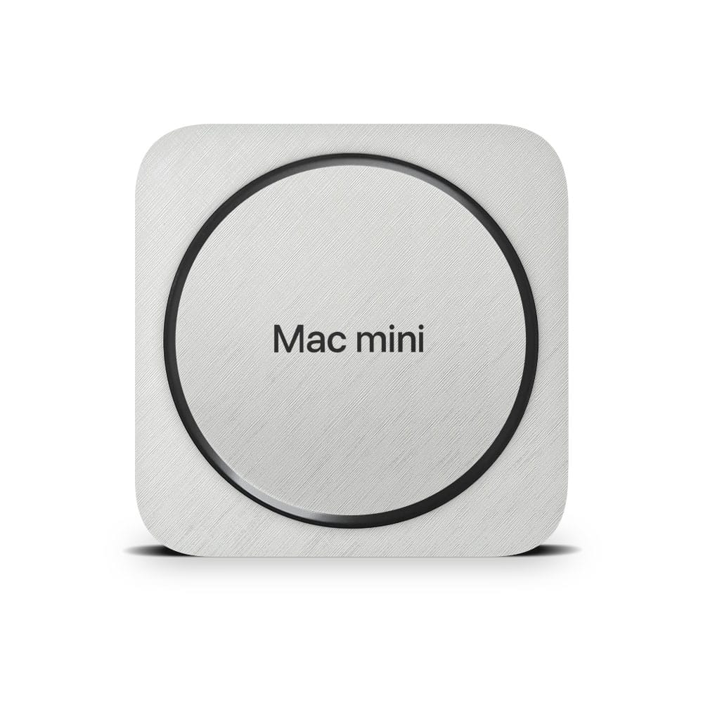 Mac mini m2 cross metal white skin | wrapitskin
