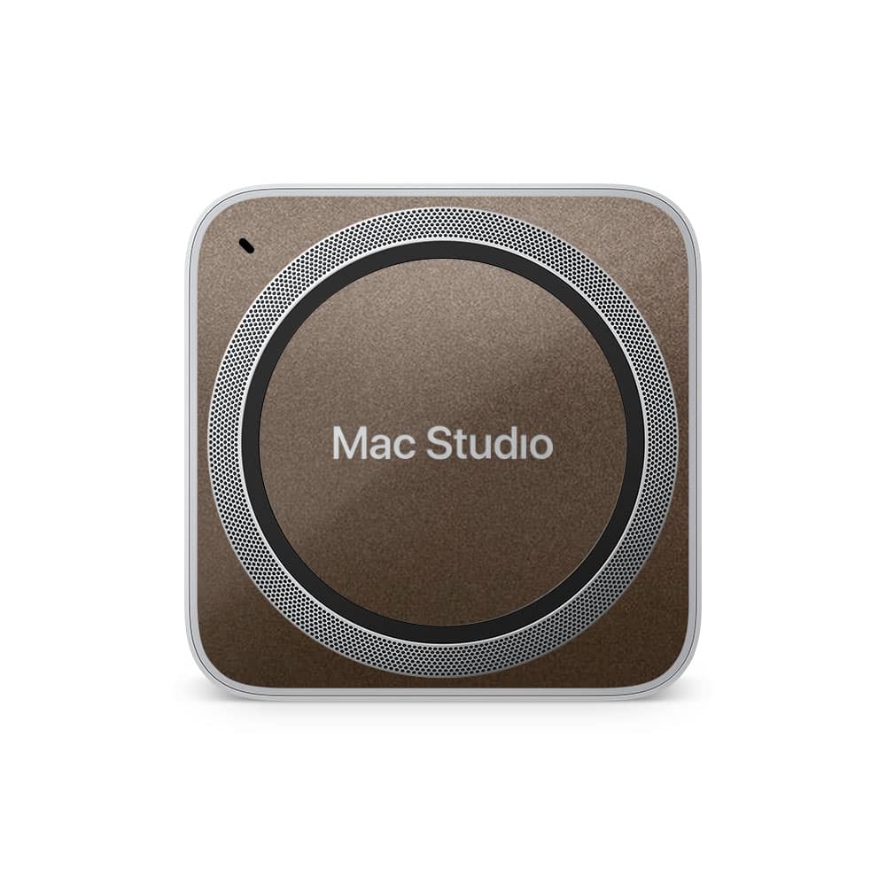 Mac studio matte brown metallic skin | wrapitskin