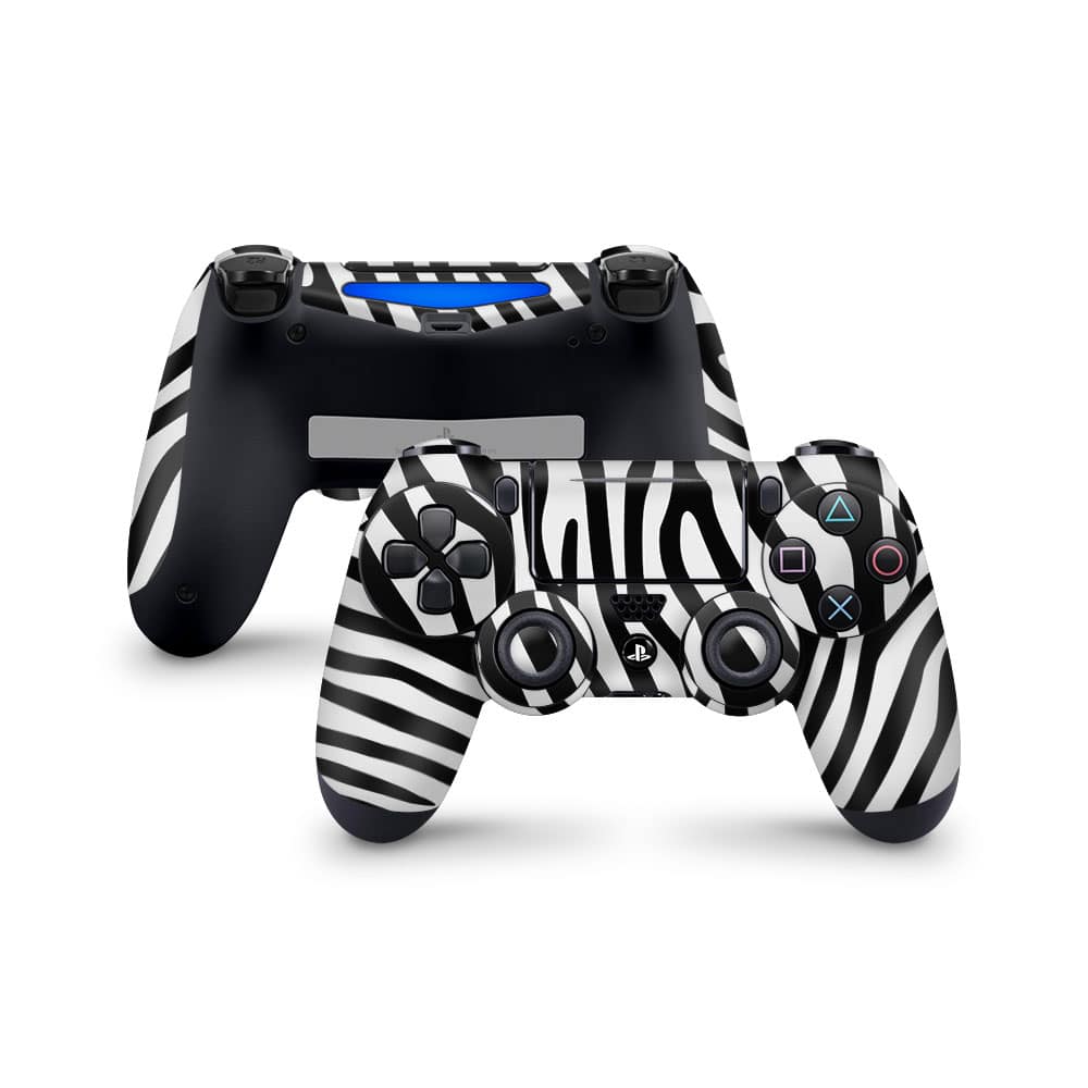 Playstation 4 controller black and white skin | wrapitskin