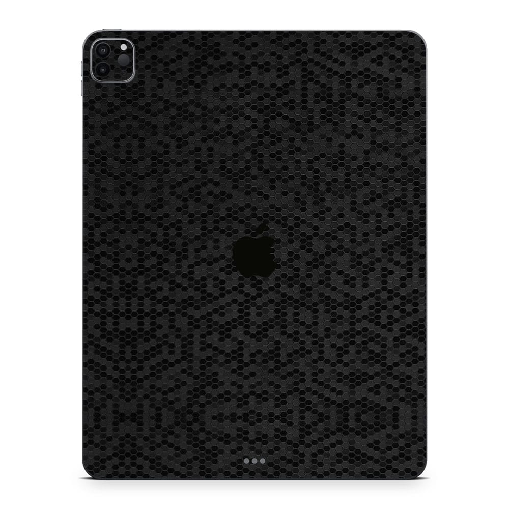 Ipad pro 12. 9'' (gen 6,2022) honeycomb black skin | wrapitskin