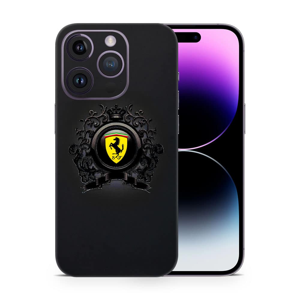 Iphone 14 pro max ferrari 3d skin wrapitskin
