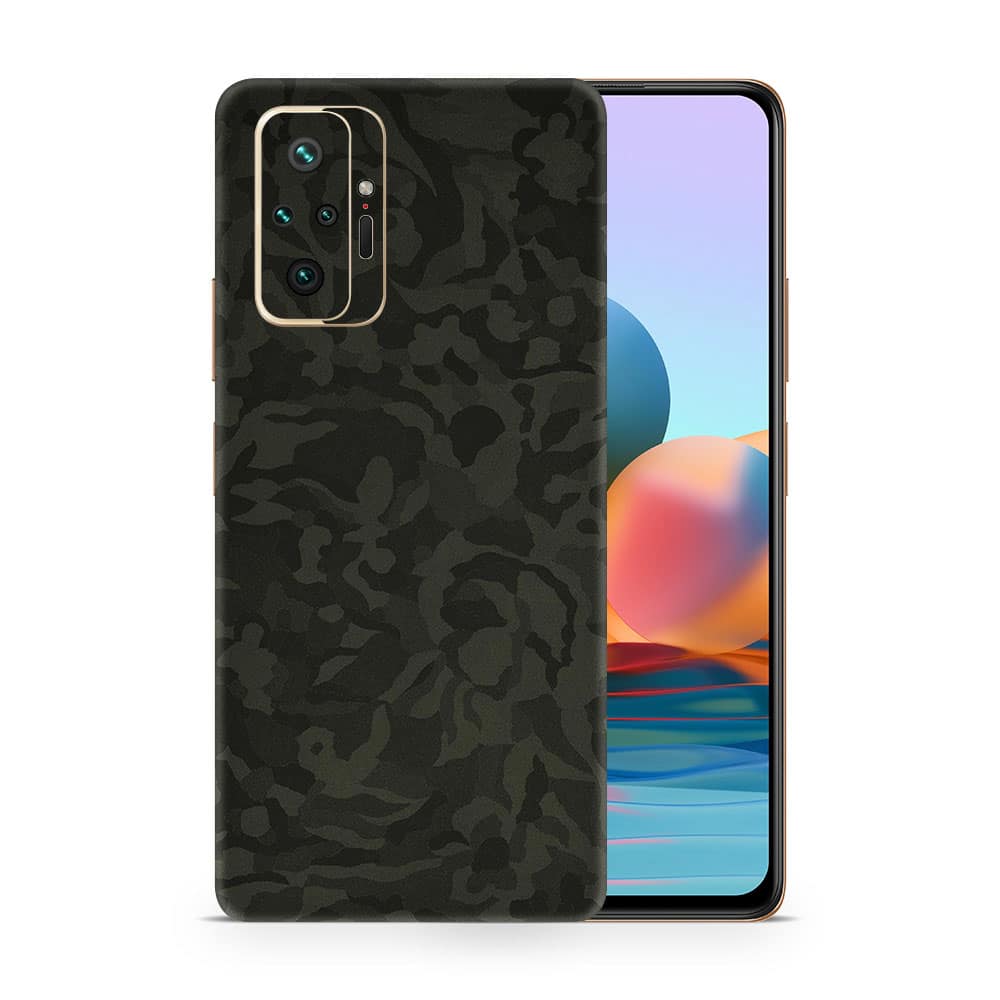Redmi note 10 pro camo series skins