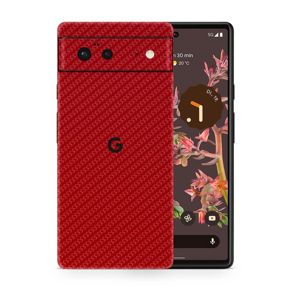Pixel 6 carbon series skins | wrapitskin