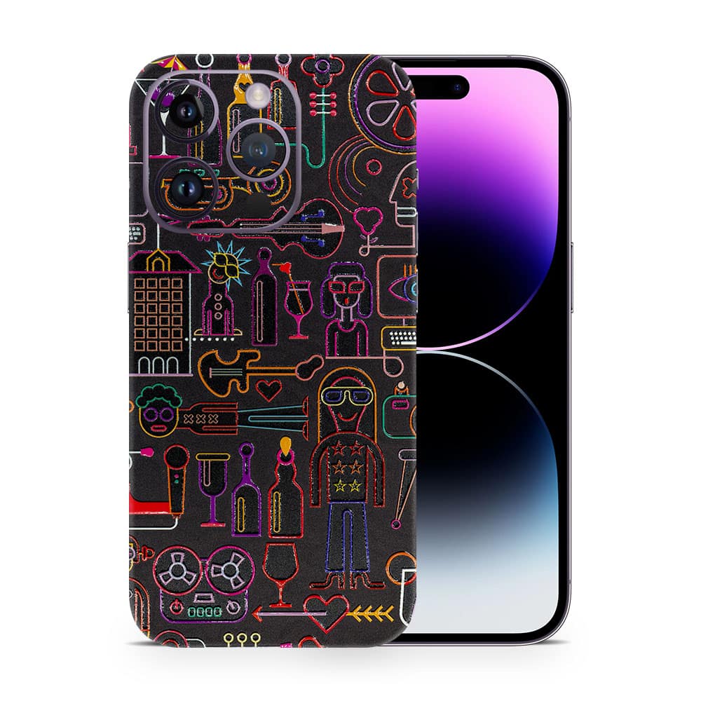 Iphone 14 pro max inca art 3d skin wrapitskin