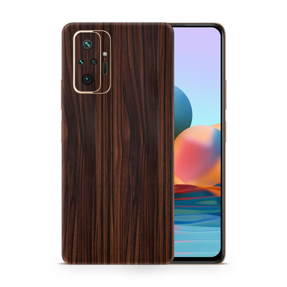 Redmi note 10 pro wooden series skins