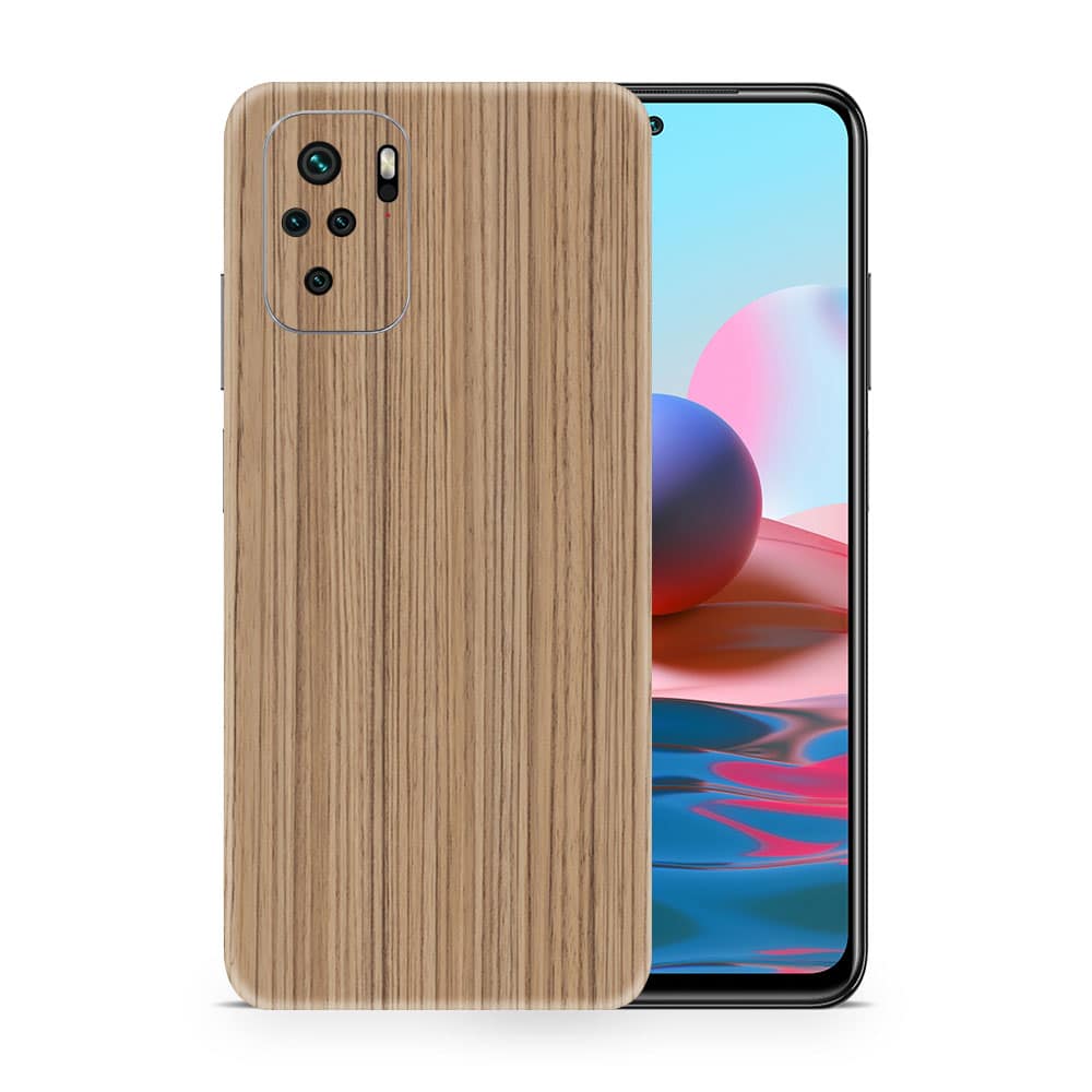 Redmi note 10 wooden series skins