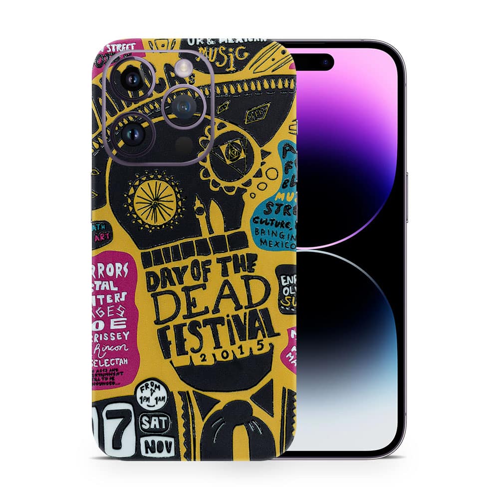 Iphone 14 pro max street festival 3d skin wrapitskin