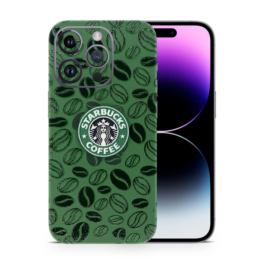 Iphone 14 pro max starbucks 3d skin wrapitskin