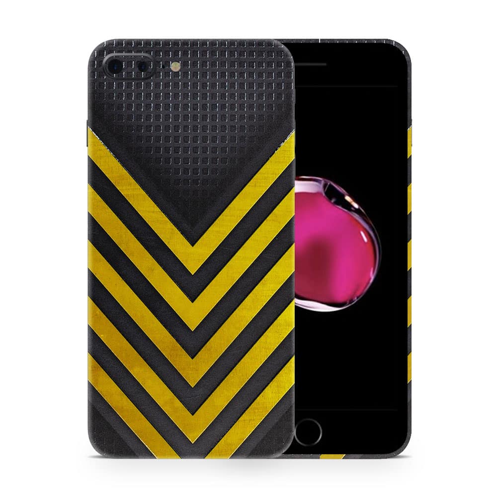 Iphone 7 plus arrows yellow 3d skin wrapitskin