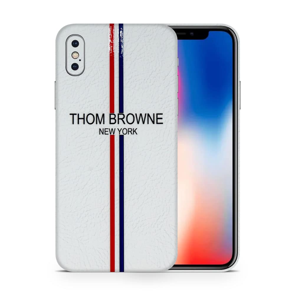 Iphone x thom browne 3d skin wrapitskin