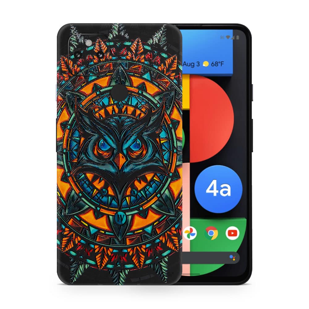 Pixel 4a 5g owl 3d skin wrapitskin