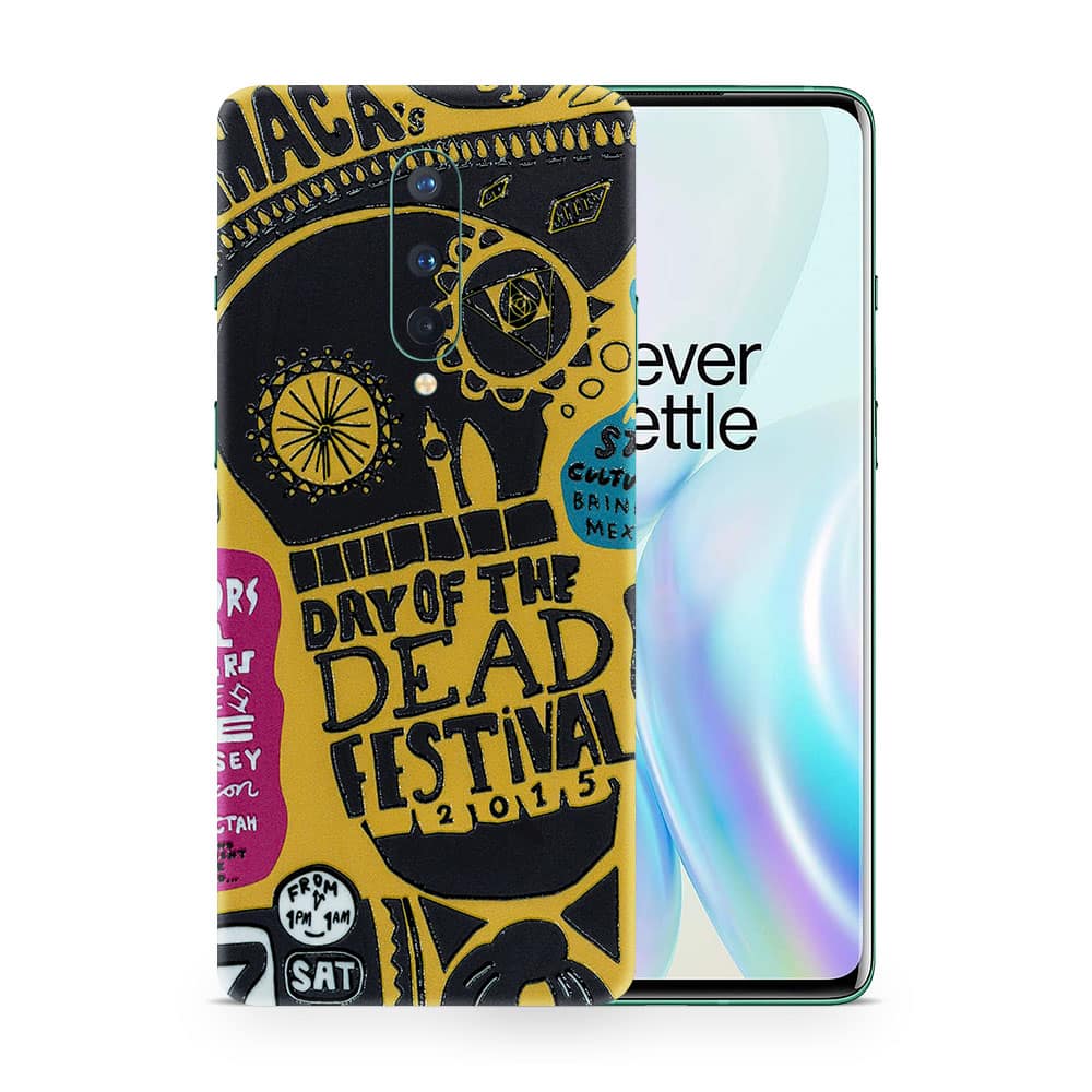 Oneplus 8 uw 5g street festival 3d skin wrapitskin