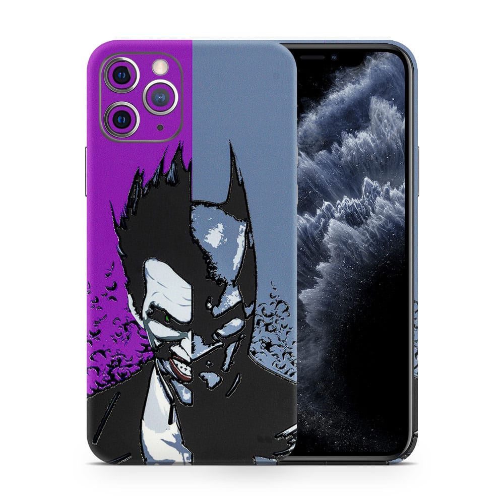 Iphone 11 pro max batman vs joker 3d skin wrapitskin