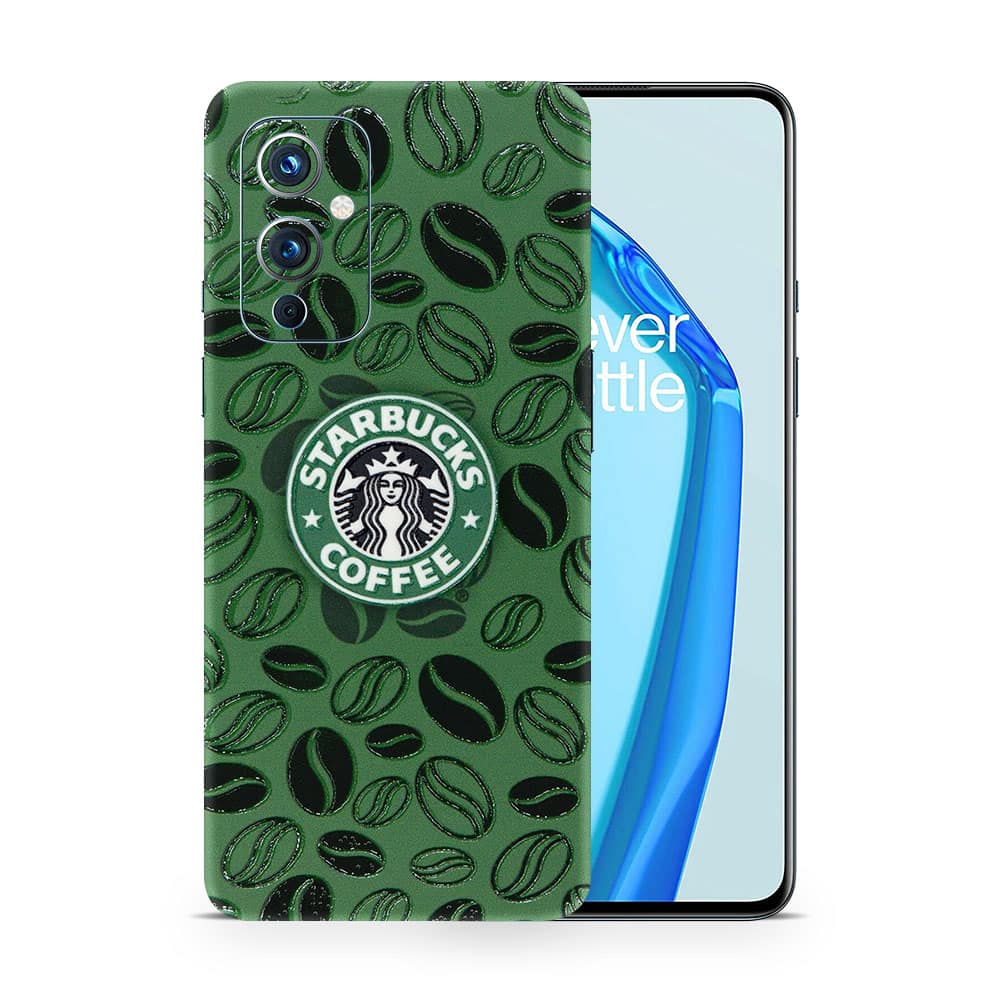 Oneplus 9 starbucks 3d skin wrapitskin