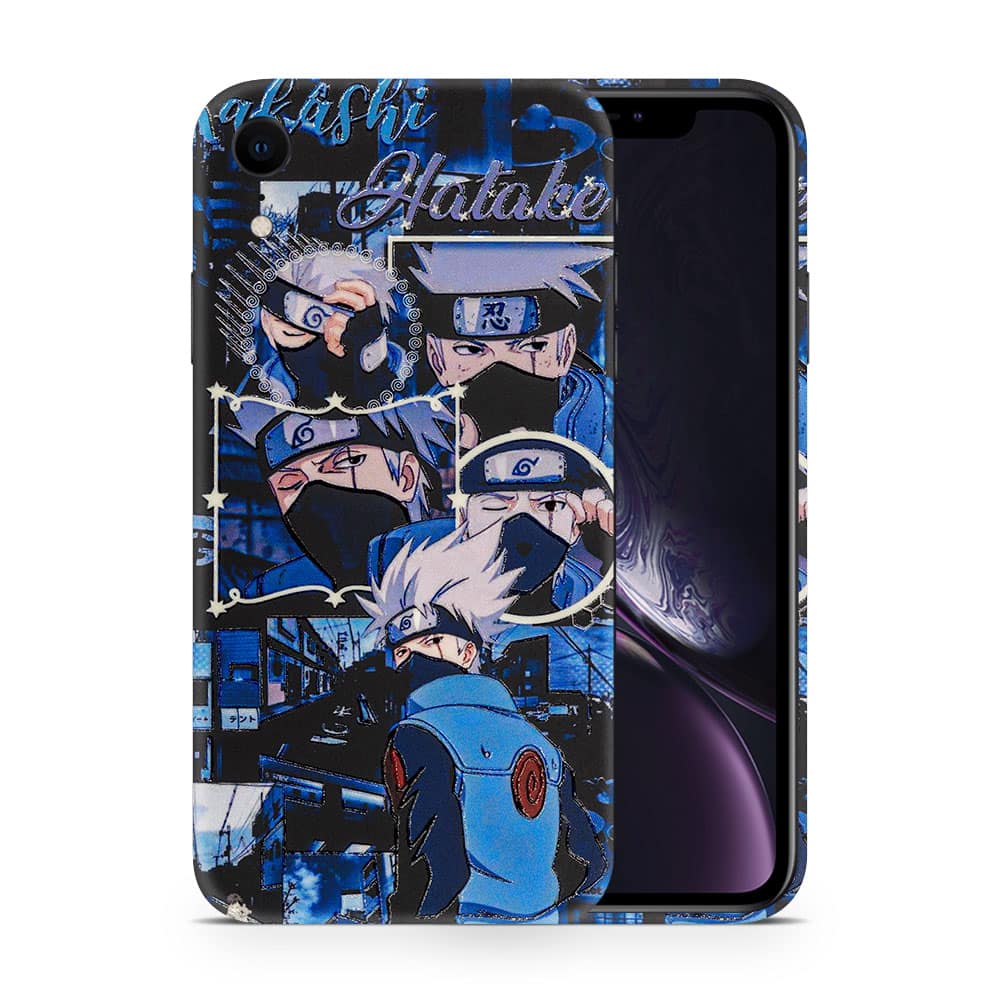 Iphone xr kakashi hatake 3d skin wrapitskin