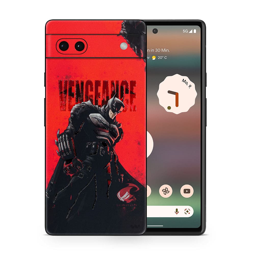 Pixel 6a batman’s vengeancer 3d skin wrapitskin