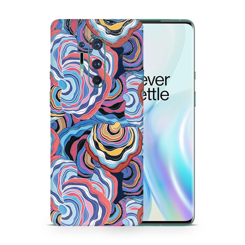 Oneplus 8 pro abstract multicolor 3d skin wrapitskin