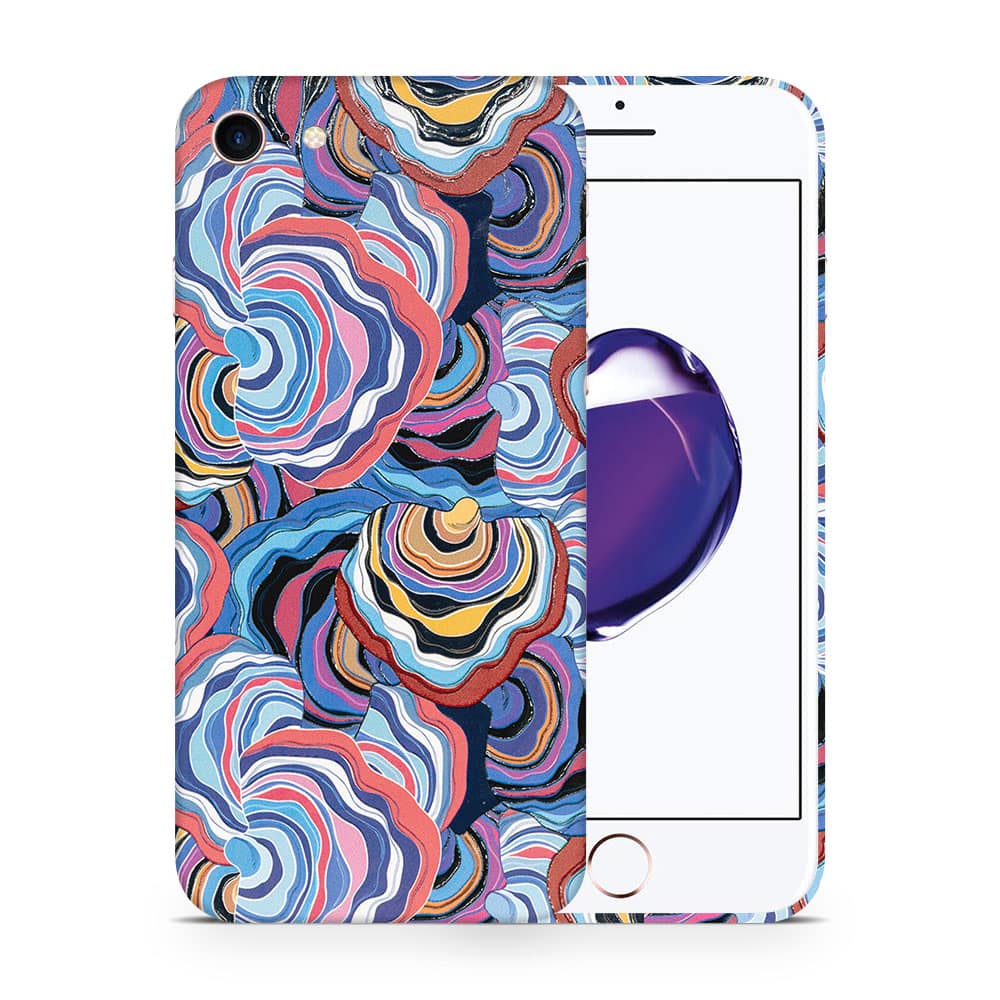 Iphone 7 abstract multicolor 3d skin wrapitskin