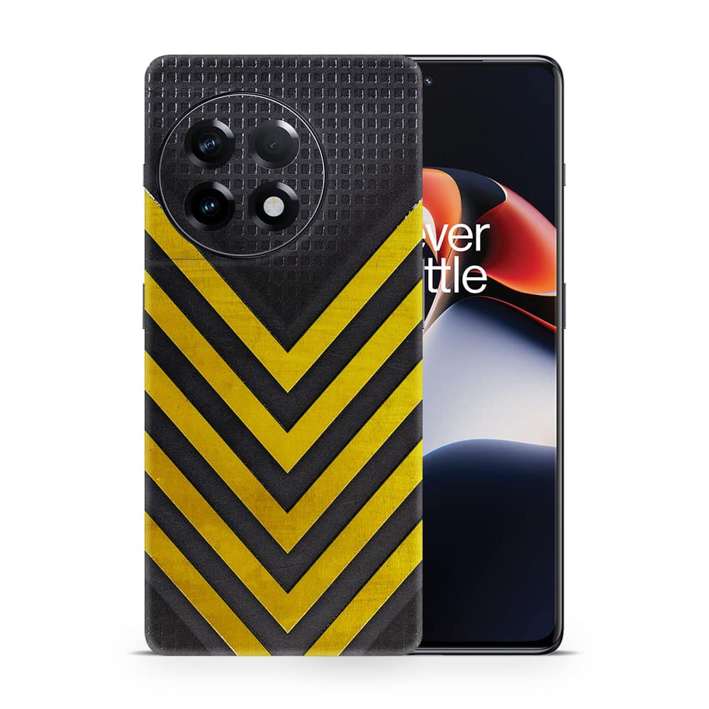 Oneplus 11r arrows yellow 3d skin wrapitskin
