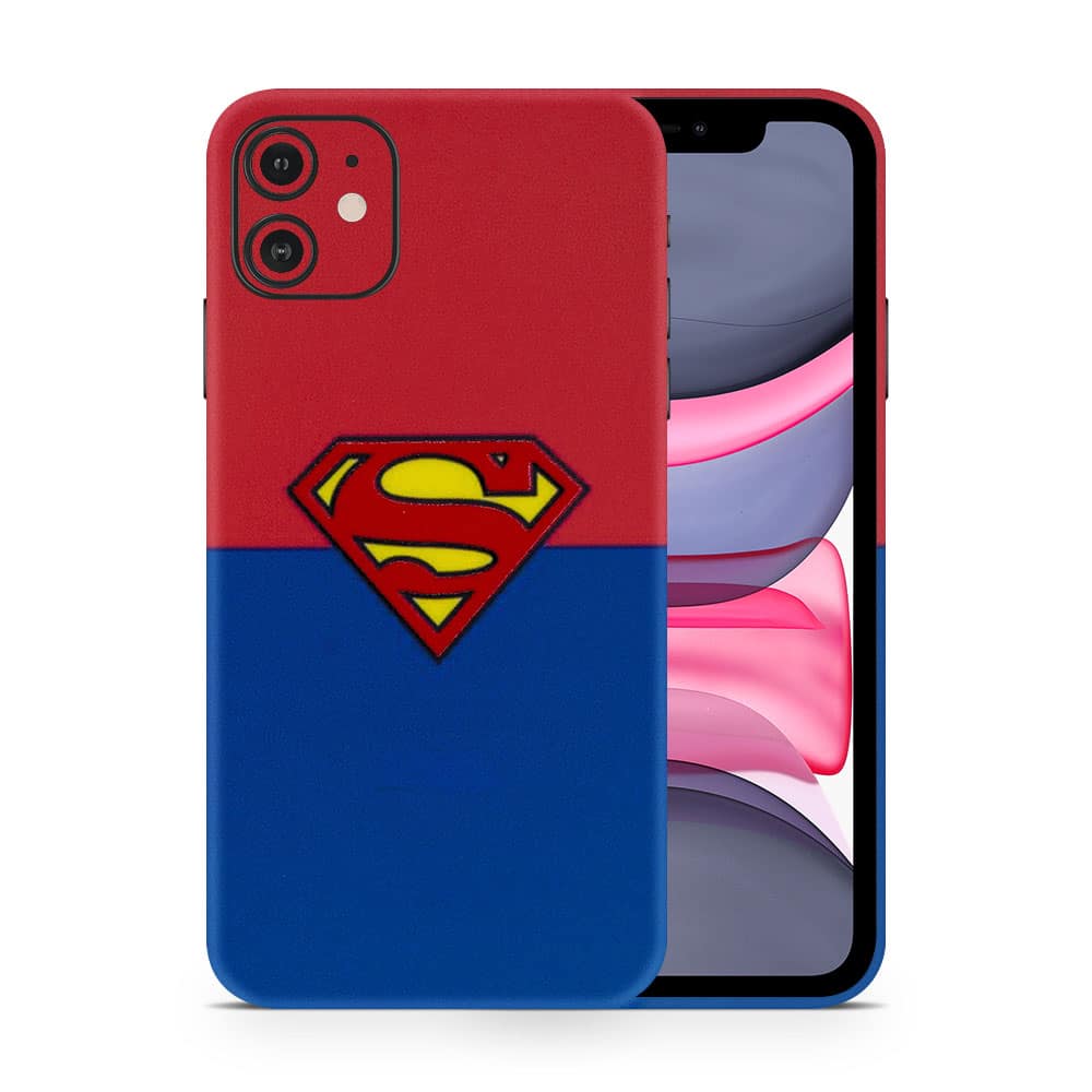 Iphone 11 superman 3d skin wrapitskin