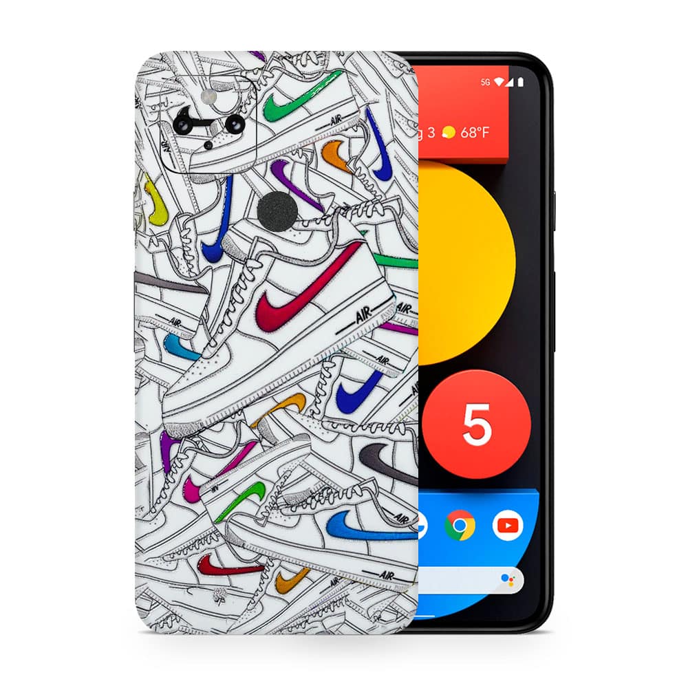Pixel 5 nike 3d skin wrapitskin