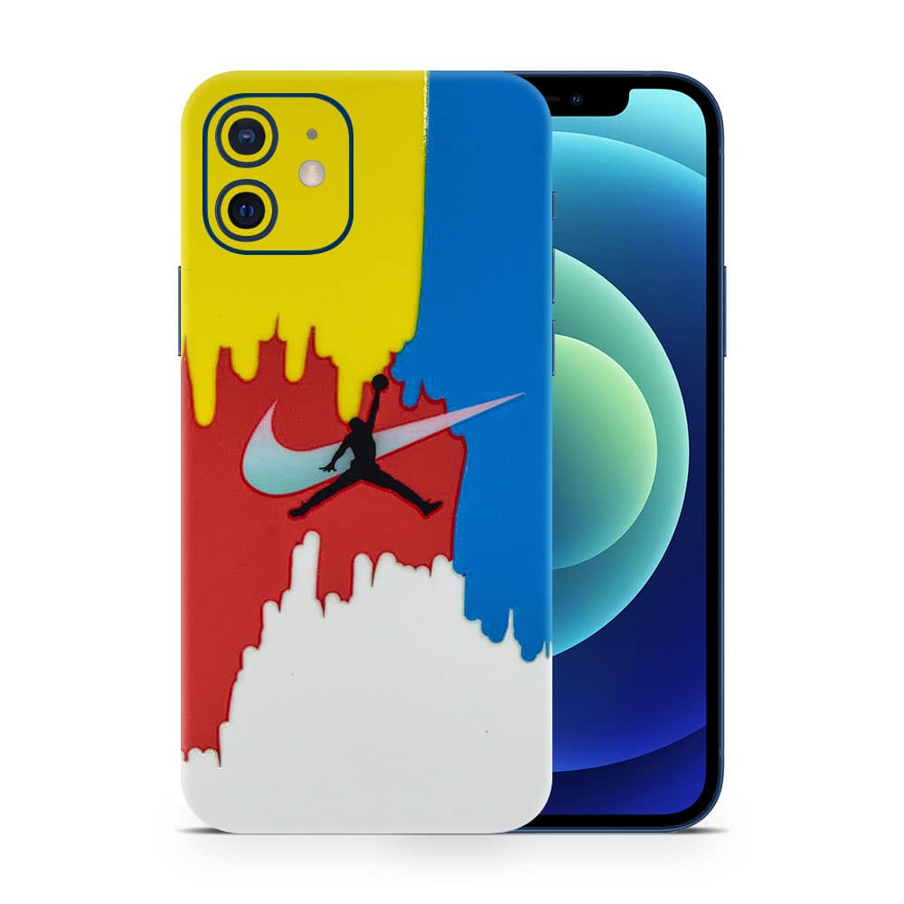 Iphone 12 mini nike jordan 3d skin wrapitskin