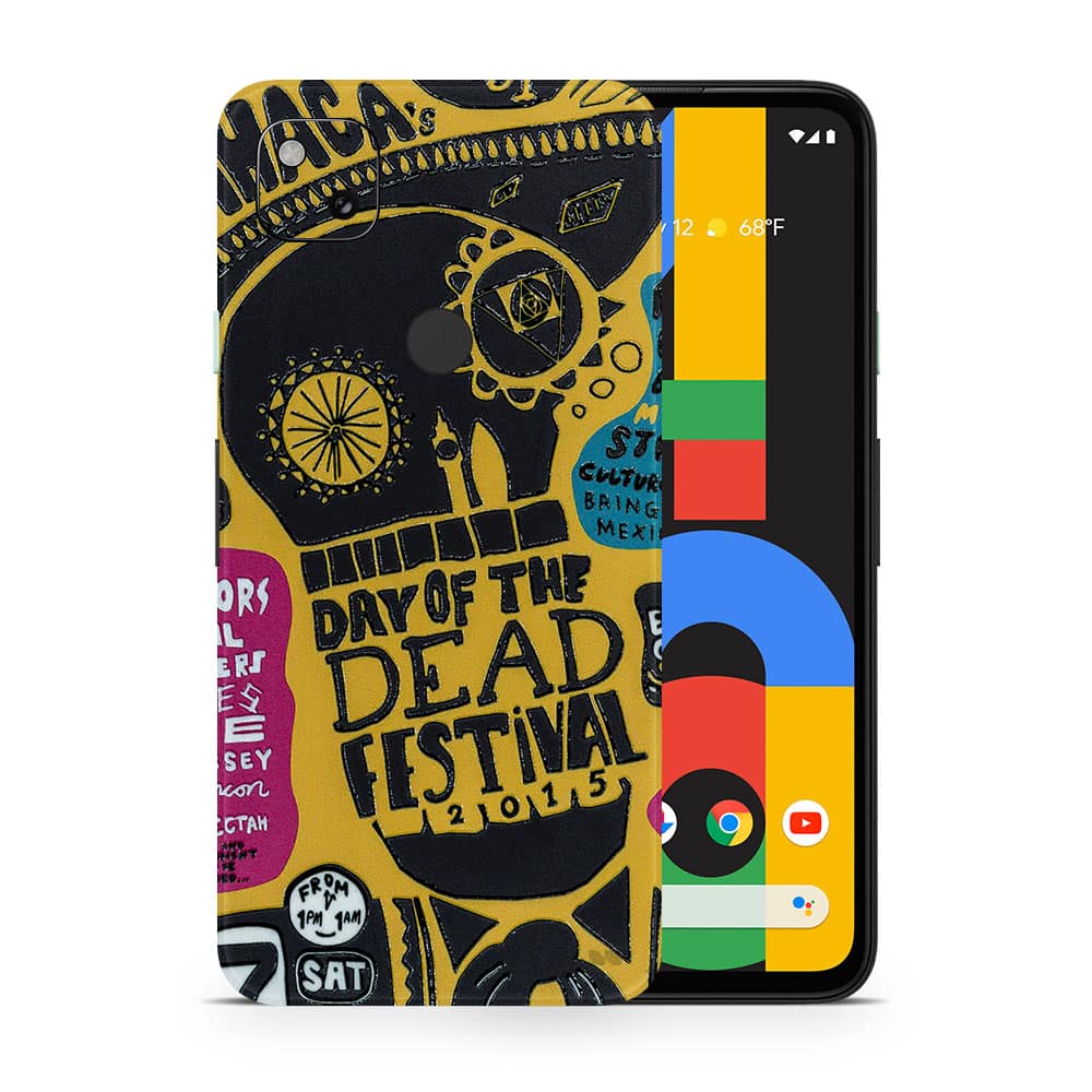 Pixel 4a street festival 3d skin wrapitskin