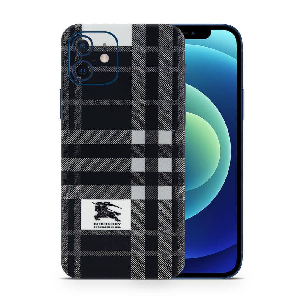 Iphone 12 burberry 3d skin wrapitskin