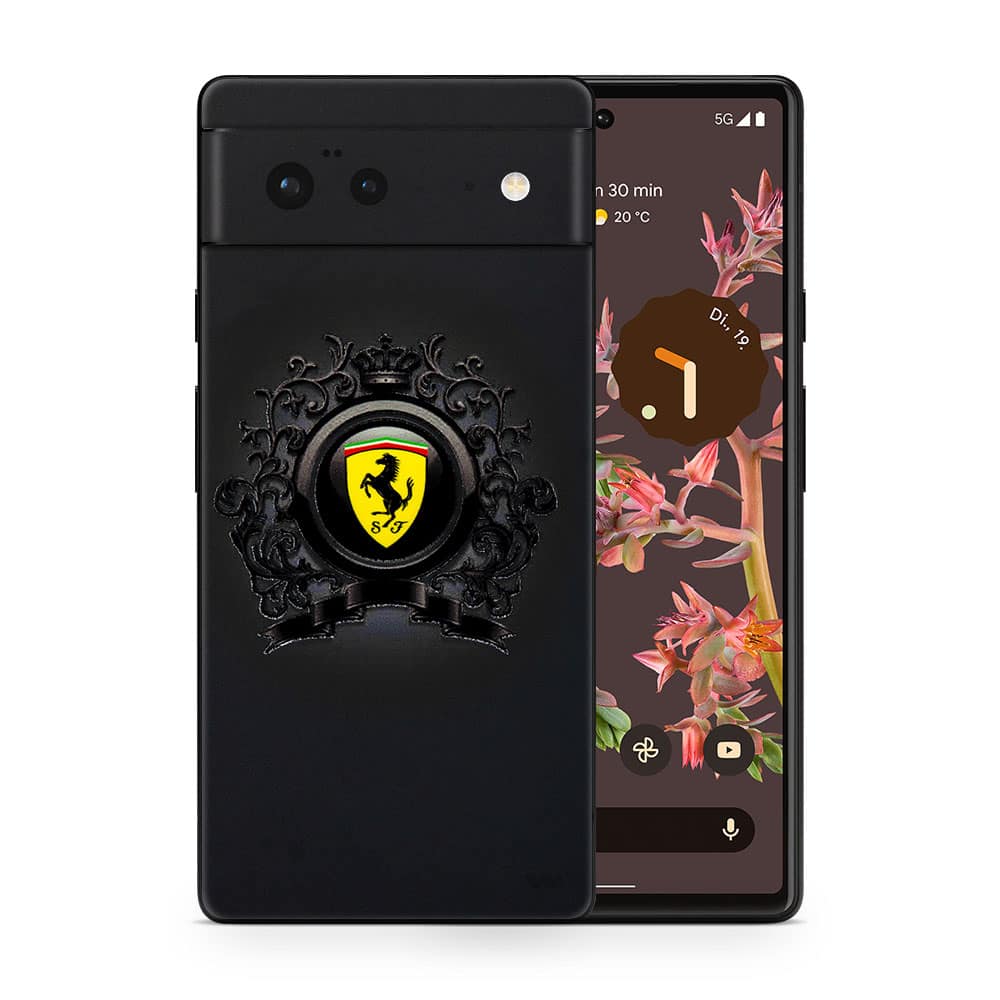 Pixel 6 ferrari 3d skin wrapitskin