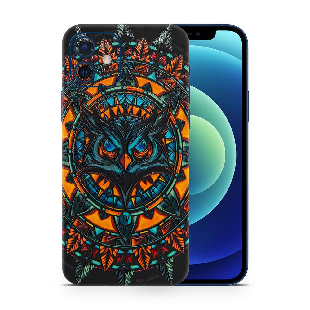 Iphone 12 owl 3d skin wrapitskin