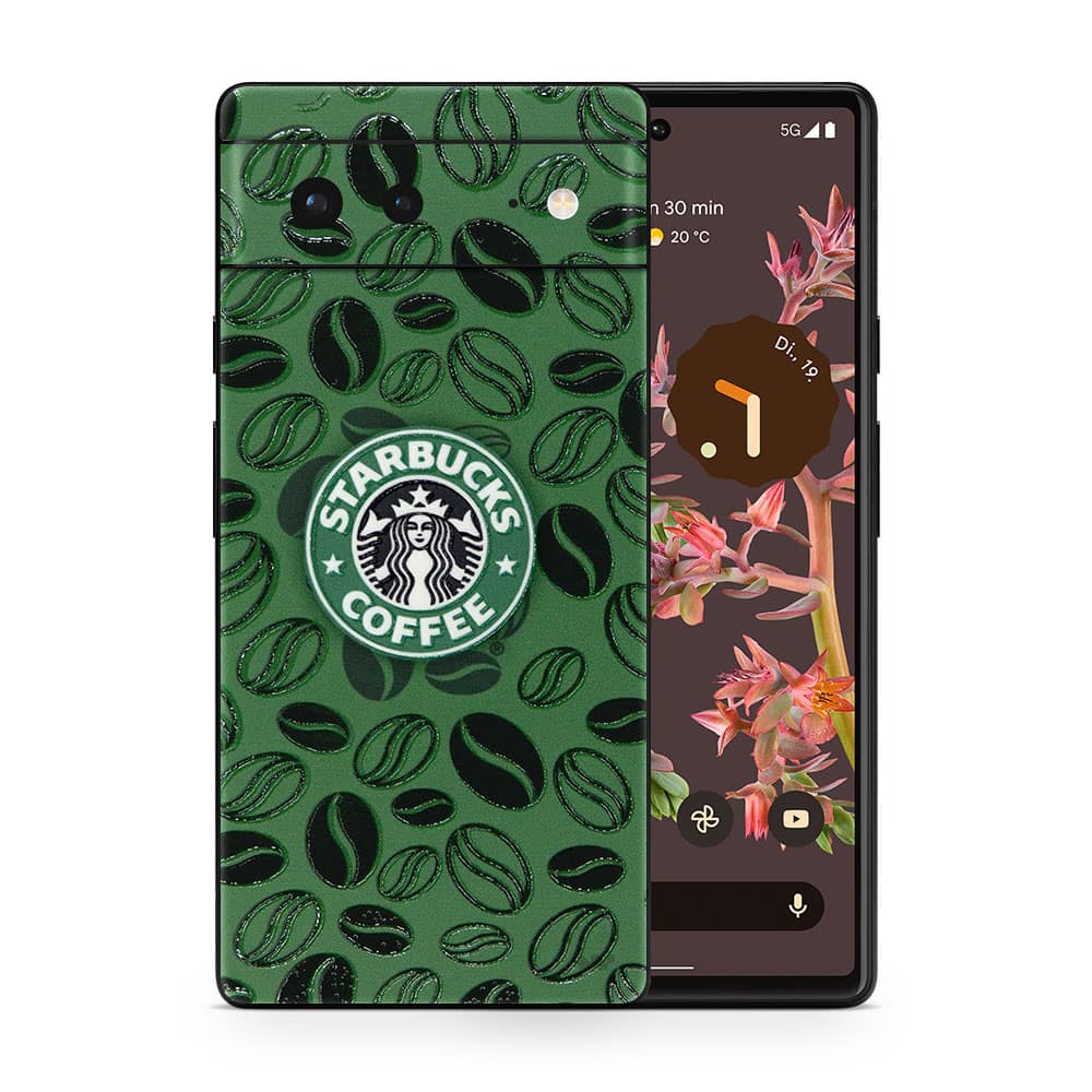 Pixel 6 starbucks 3d skin wrapitskin