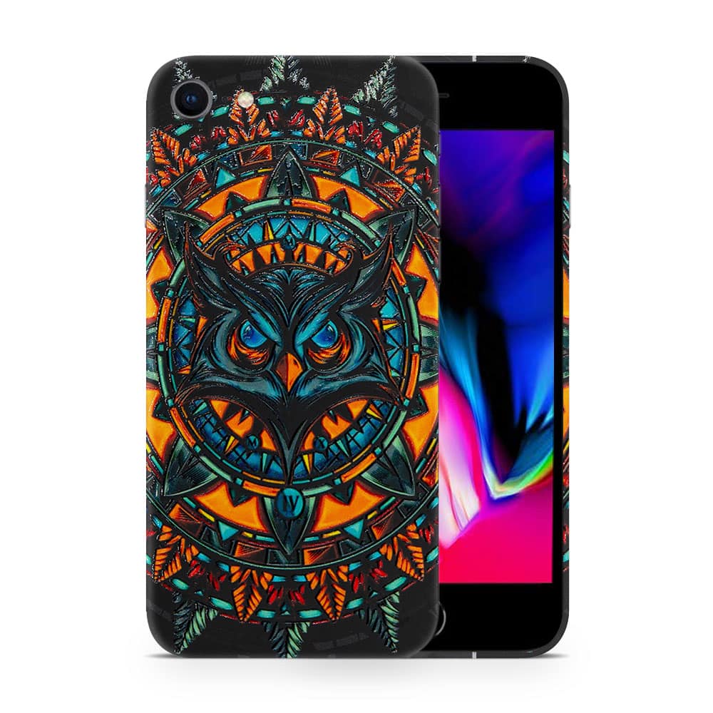 Iphone 8 owl 3d skin wrapitskin