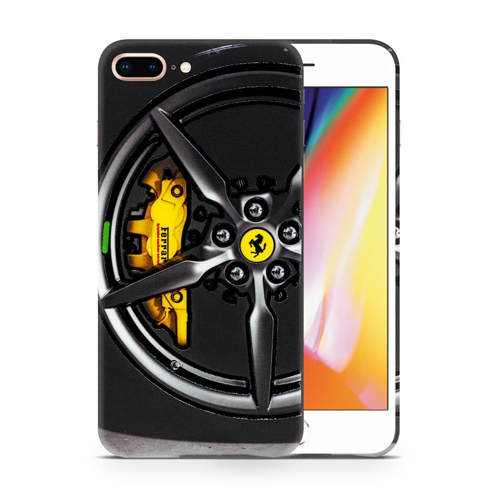 Iphone 8 plus ferrari rim 3d skin wrapitskin