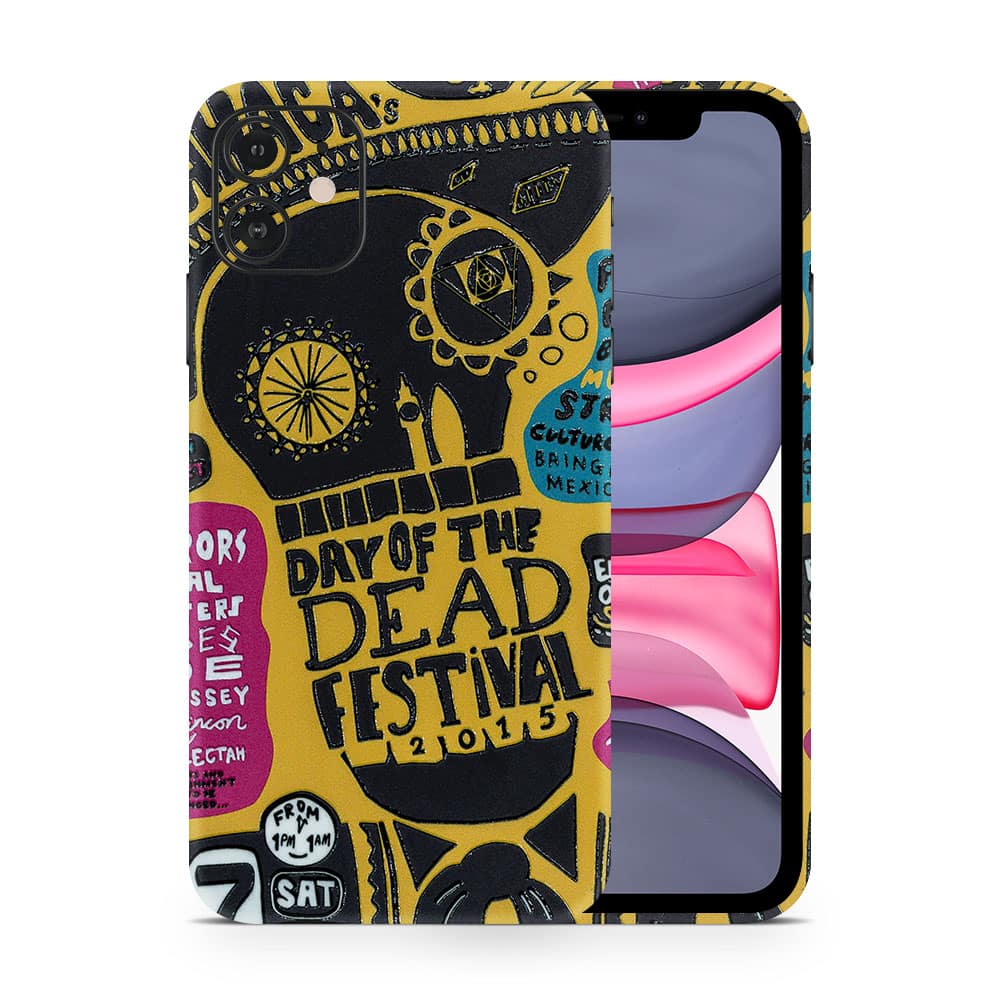 Iphone 11 street festival 3d skin wrapitskin