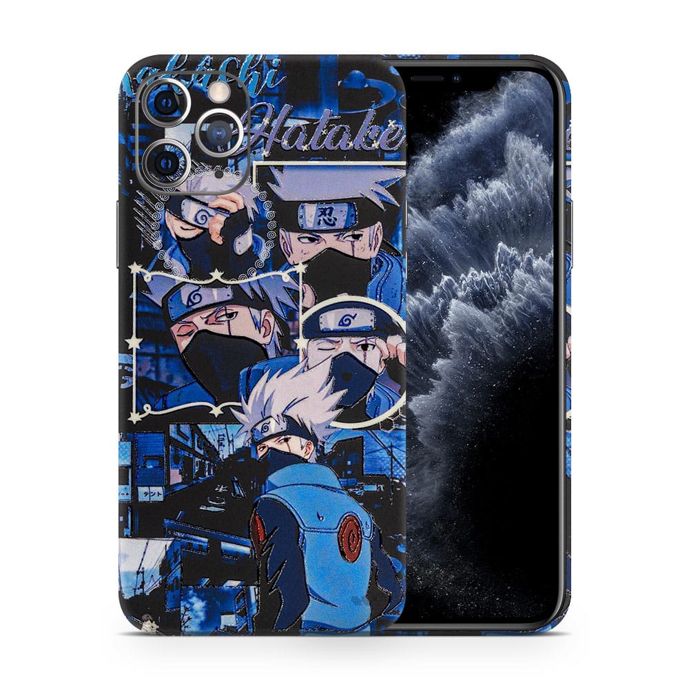 Iphone 11 pro kakashi hatake 3d skin wrapitskin