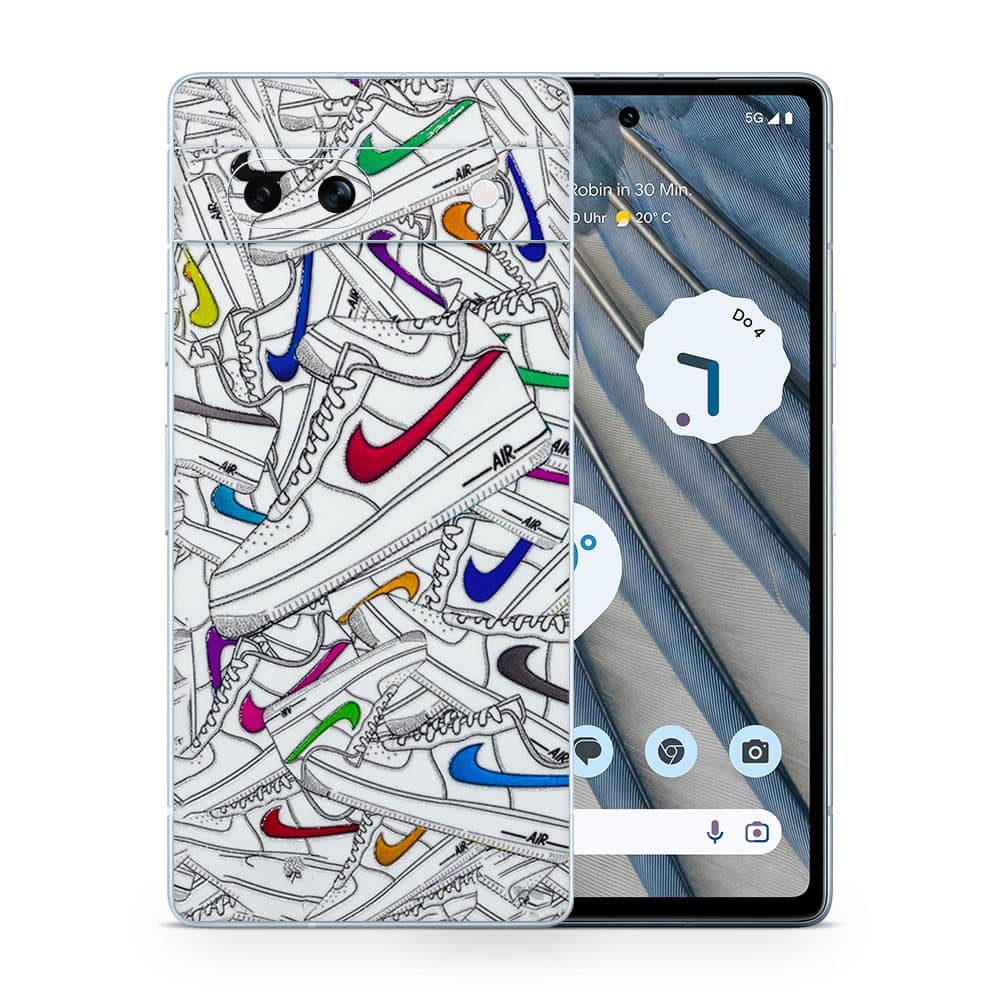Pixel 7a nike 3d skin wrapitskin