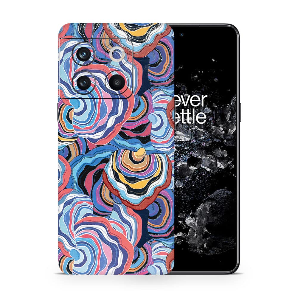 Oneplus 10t abstract multicolor 3d skin wrapitskin
