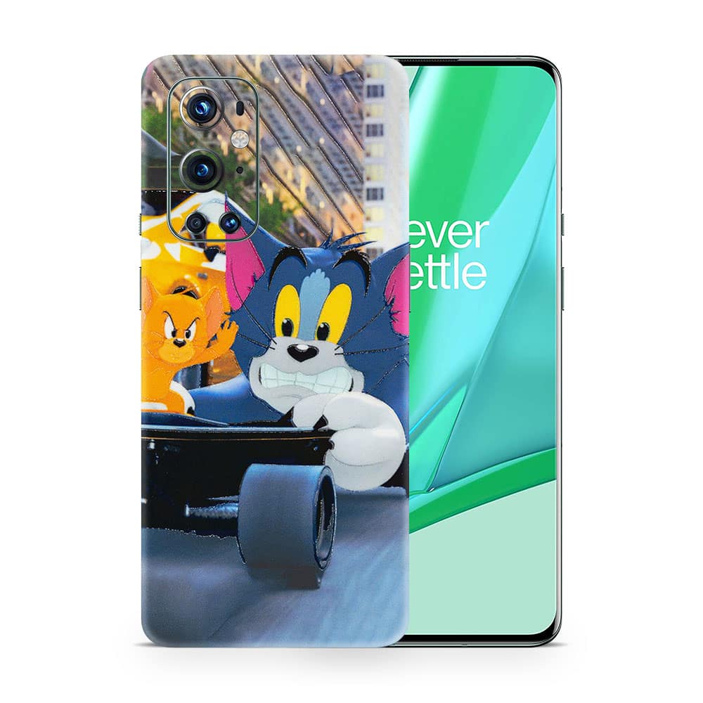 Oneplus 9 pro tom and jerry 3d skin wrapitskin